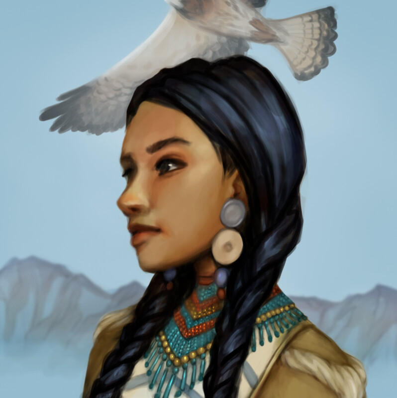ArtStation Sacagawea