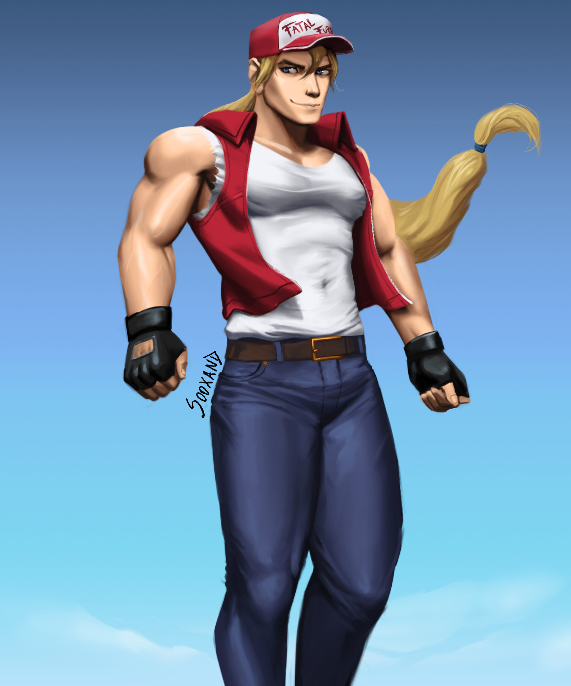 ArtStation - Terry Bogard, The King of Fighters