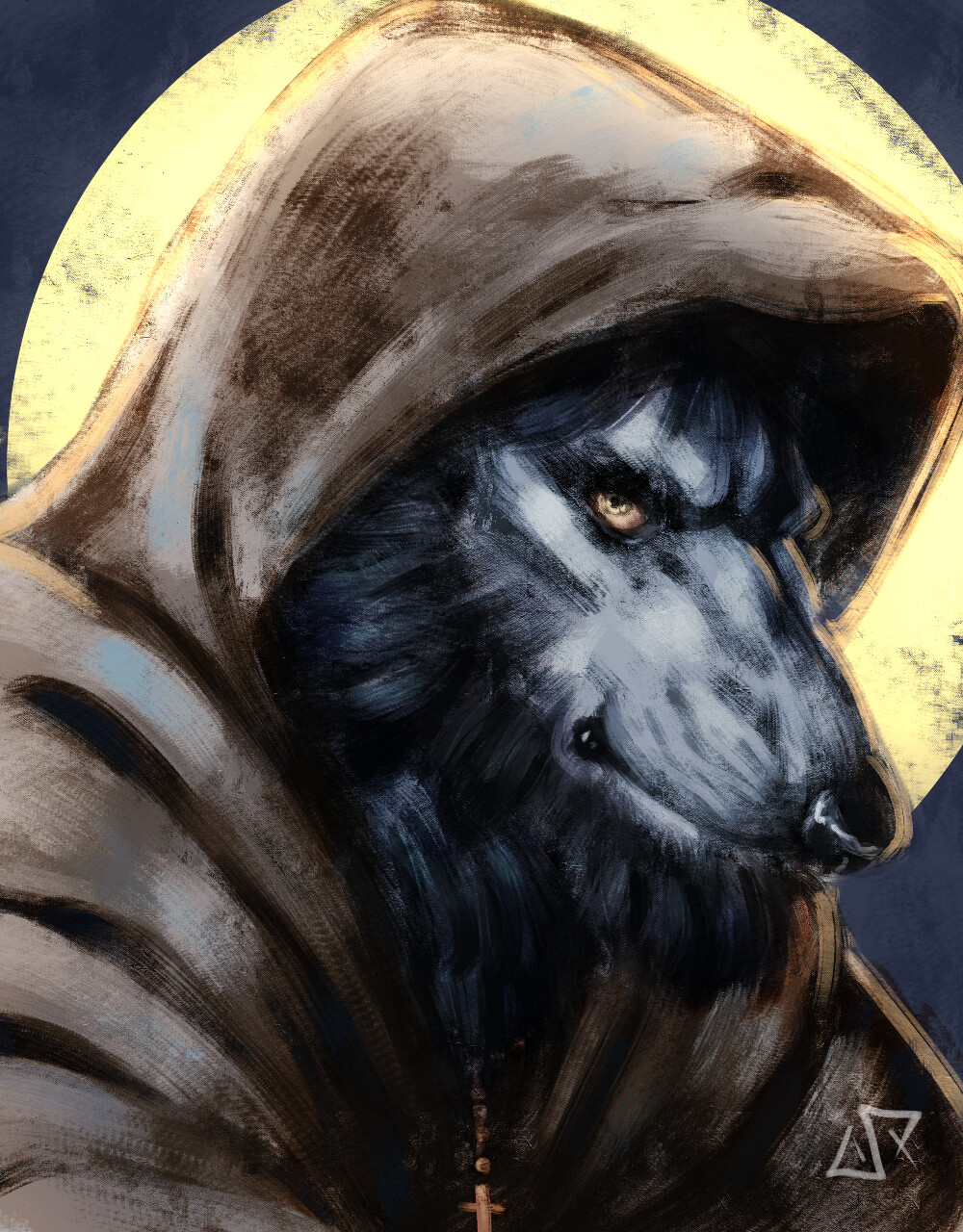 ArtStation - Prayer in the dark - Powerwolf