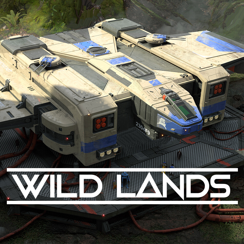 ArtStation   Wild Lands FMP   Characters + Vehicles