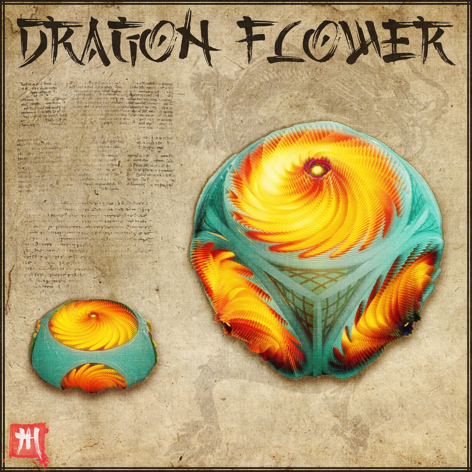 Dragon Flower Procedural Material