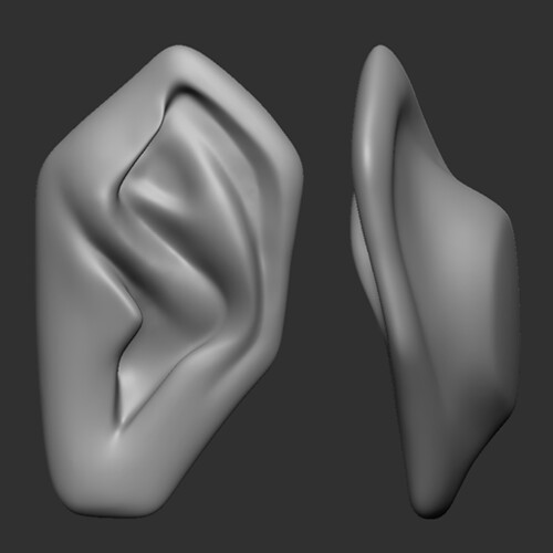 ArtStation - Stylized Ear Sculpts