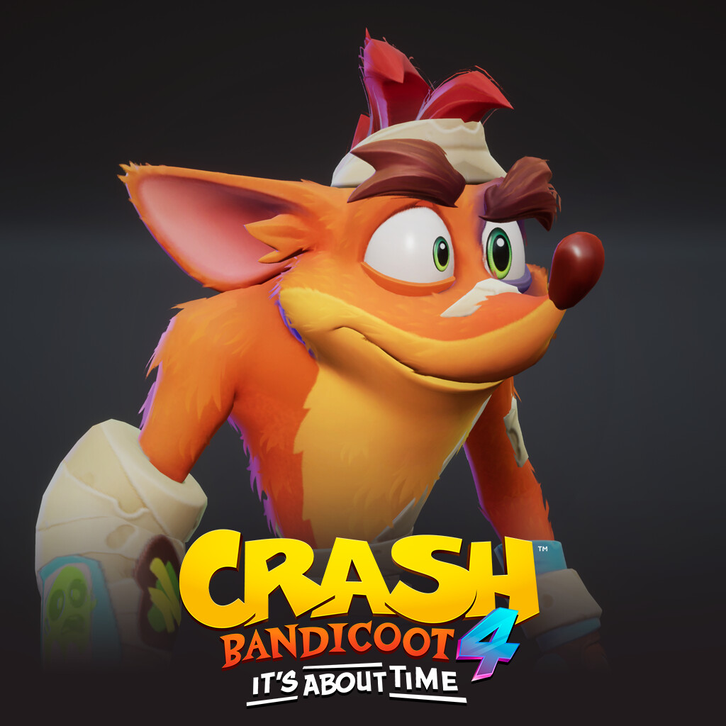 ArtStation Crash Bandicoot 4 Crash Through the Wringer