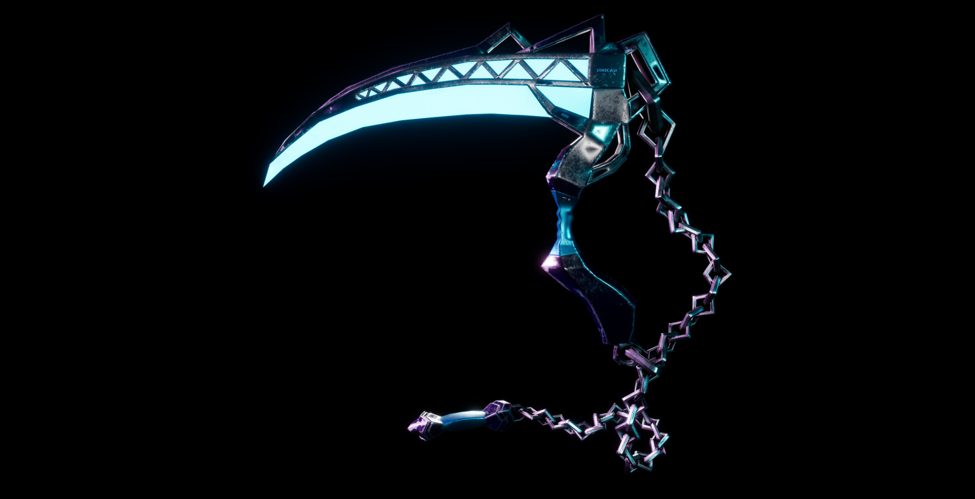 double chain scythe