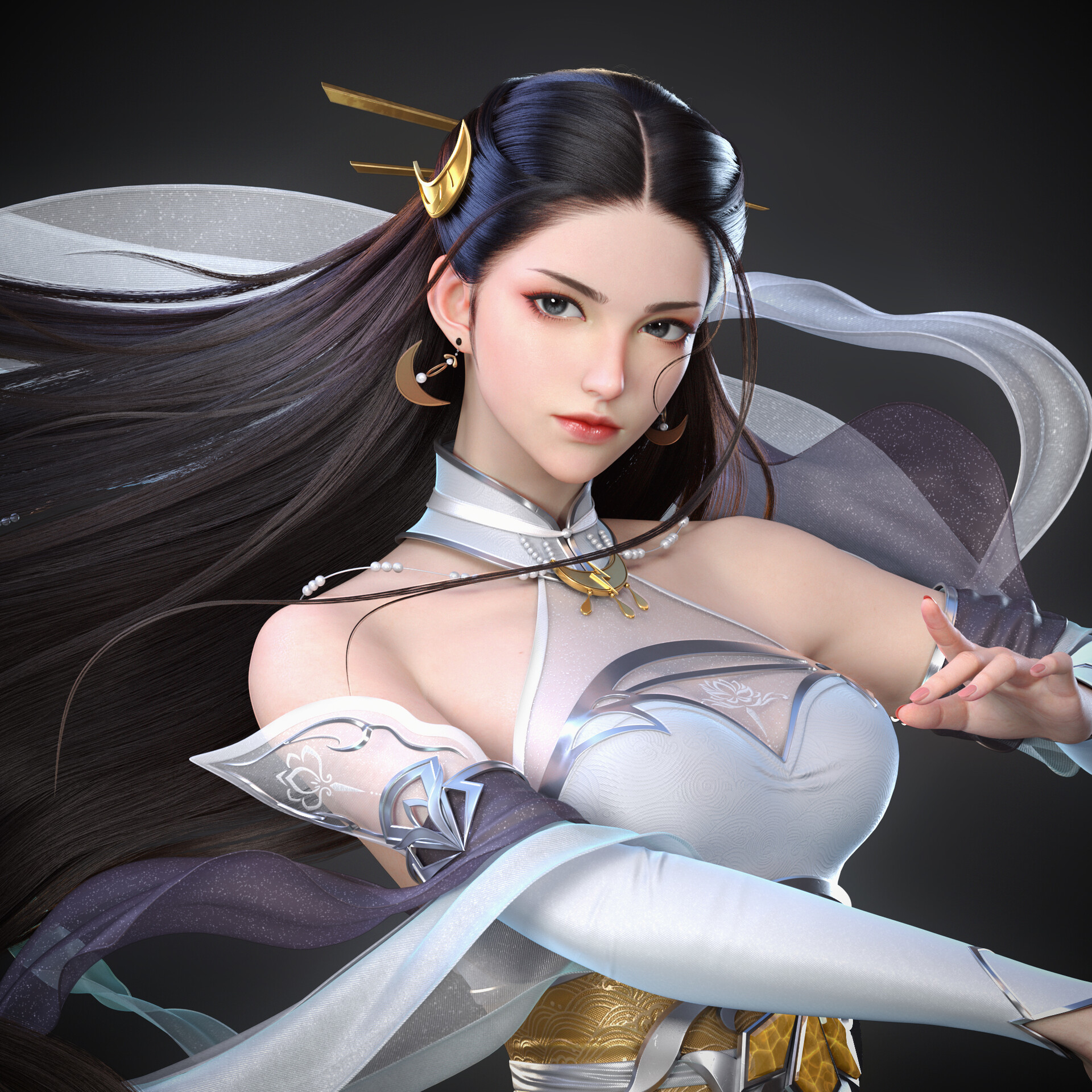 ArtStation - Ancient xia female