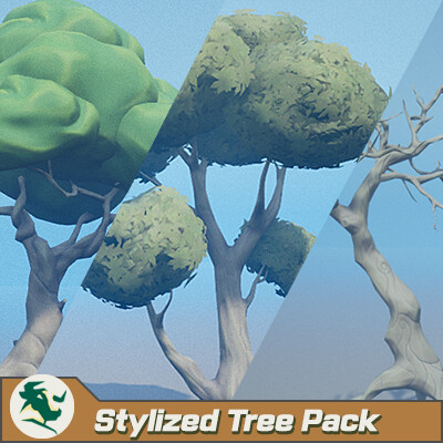 ArtStation - Stylized Tree