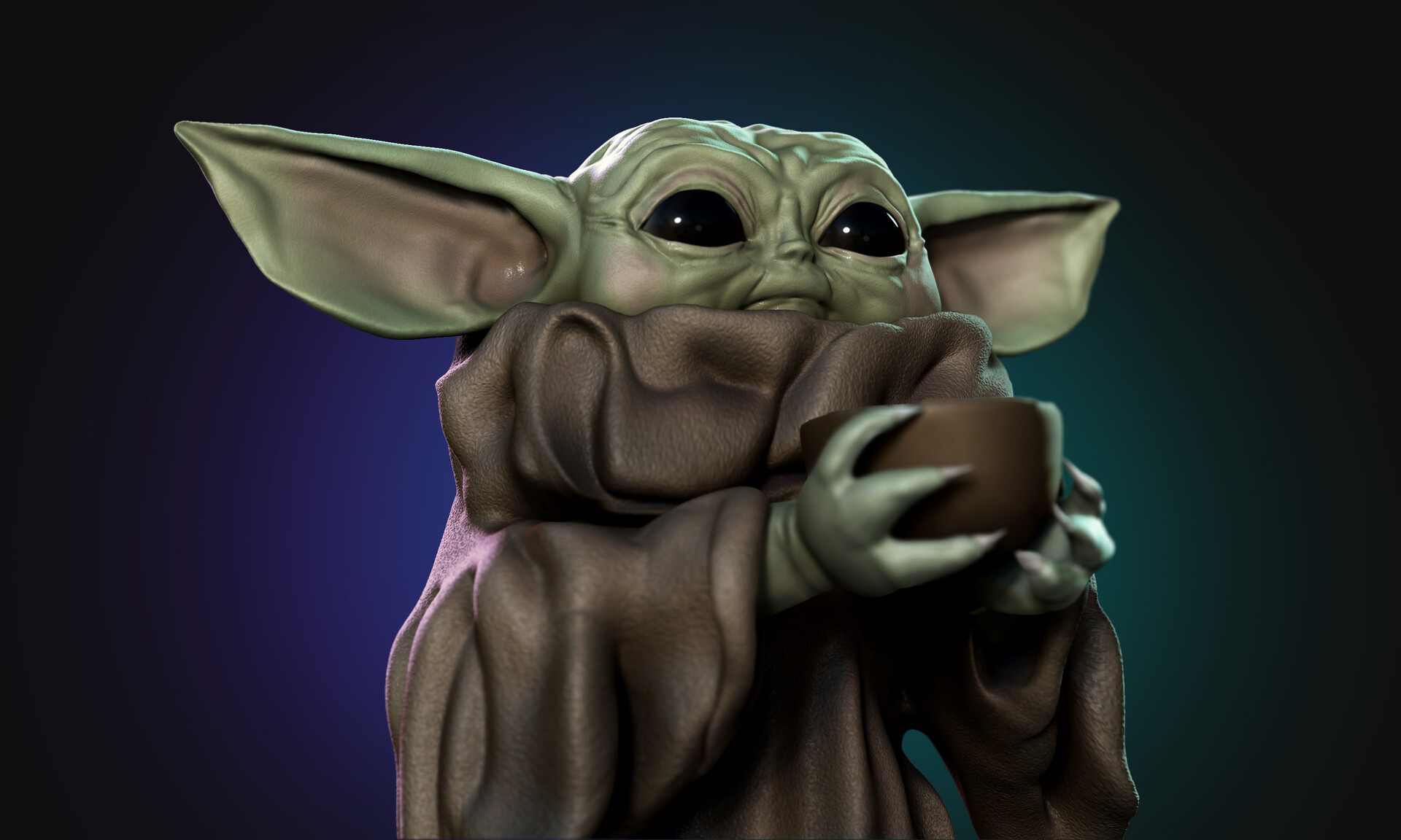 Baby Yoda: 3D Fan Art - Real-time + Timelapse video - ZBrushCentral