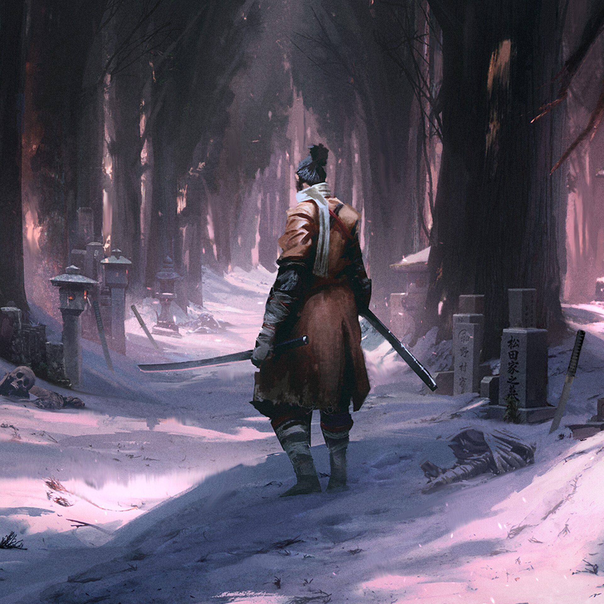 ArtStation Sekiro   Hakob Minasian Hakob Minasian Sekirothumbb 