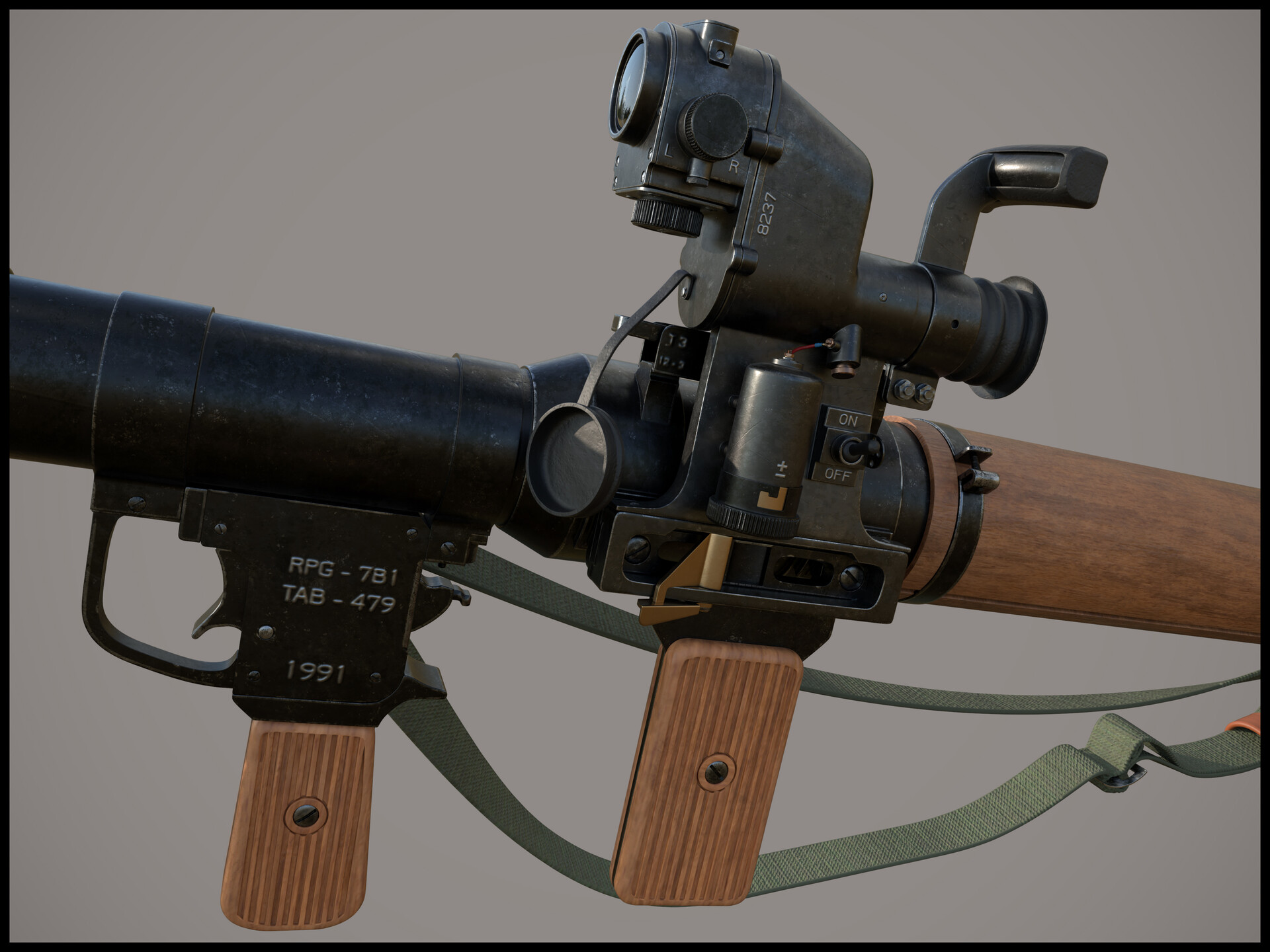 ArtStation - RPG 7 rocket launcher