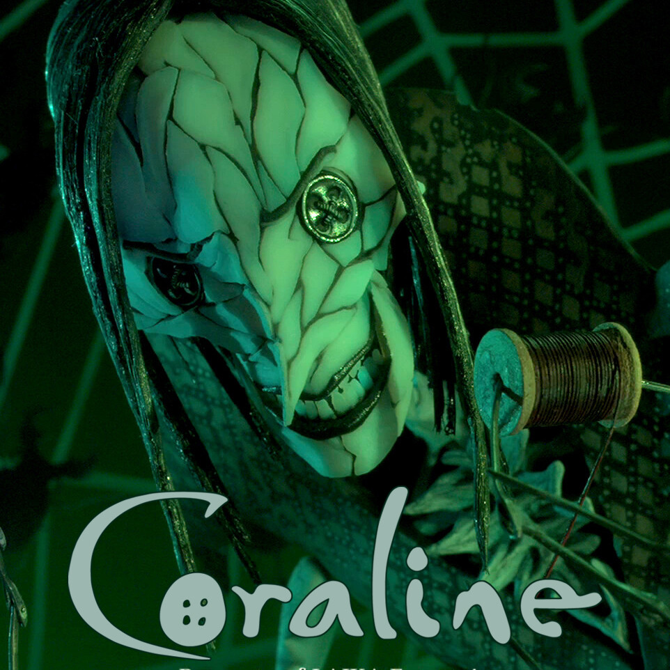 ArtStation - Coraline illustrated poster