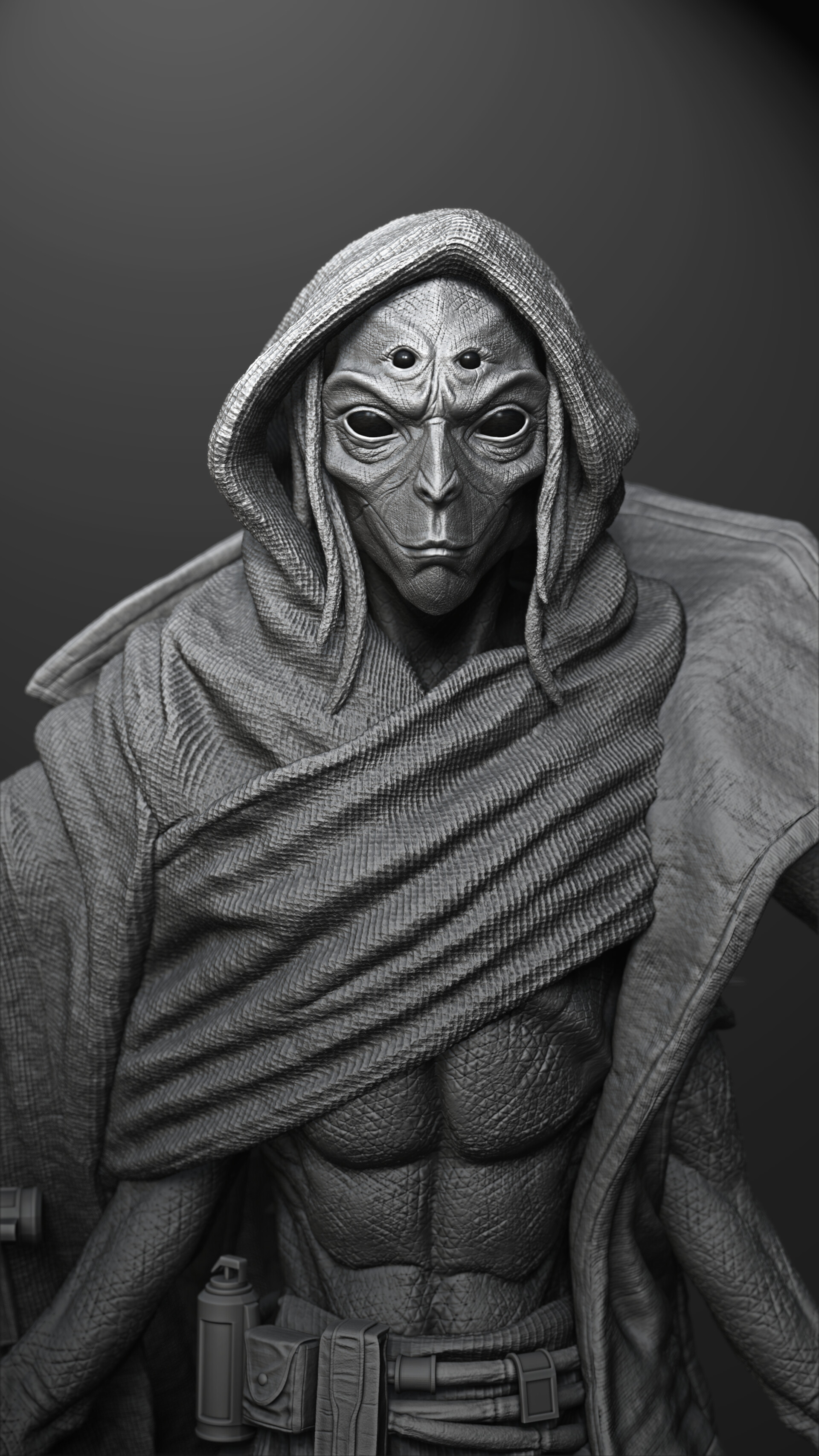 ArtStation - The Dealer- High resolution sculpt (Grand Space Opera ...