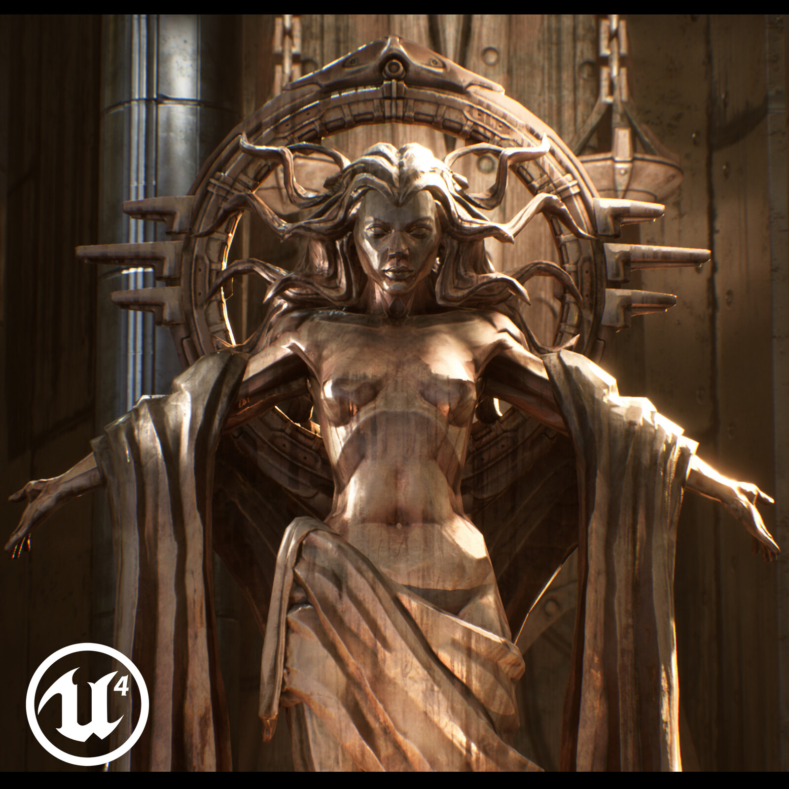 Courtyard of judgement -Infiltrator Demo Re-light