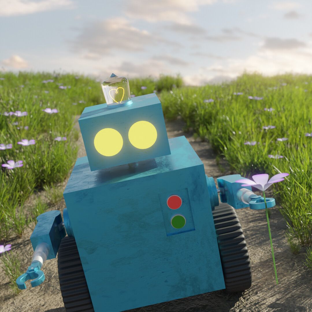 ArtStation Flower Robot