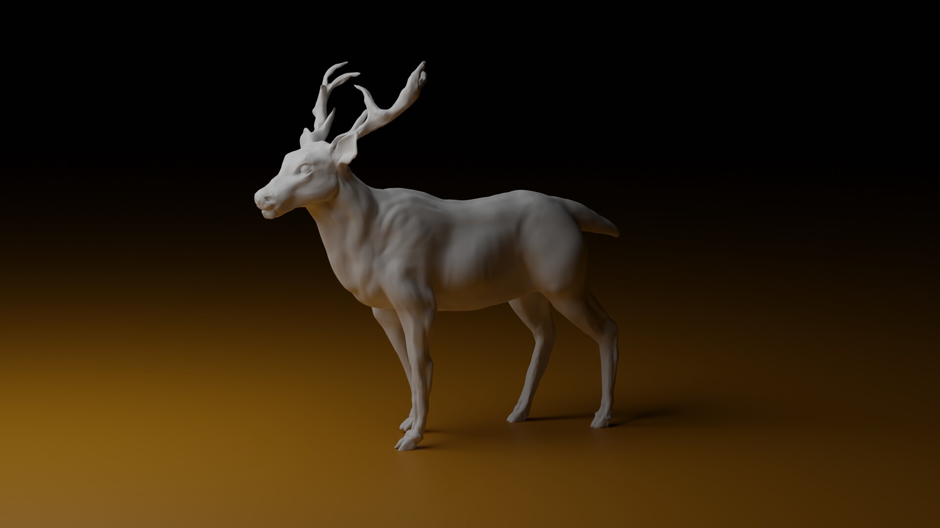 Jessica Steen Deer Sculpt