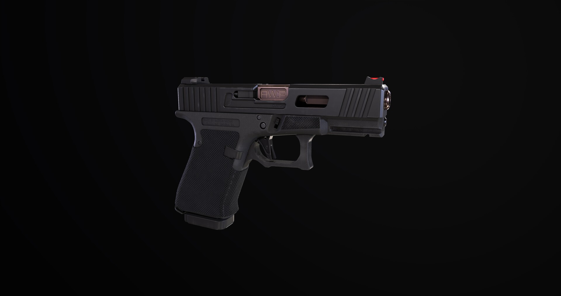 ArtStation - Glock 17 Custom