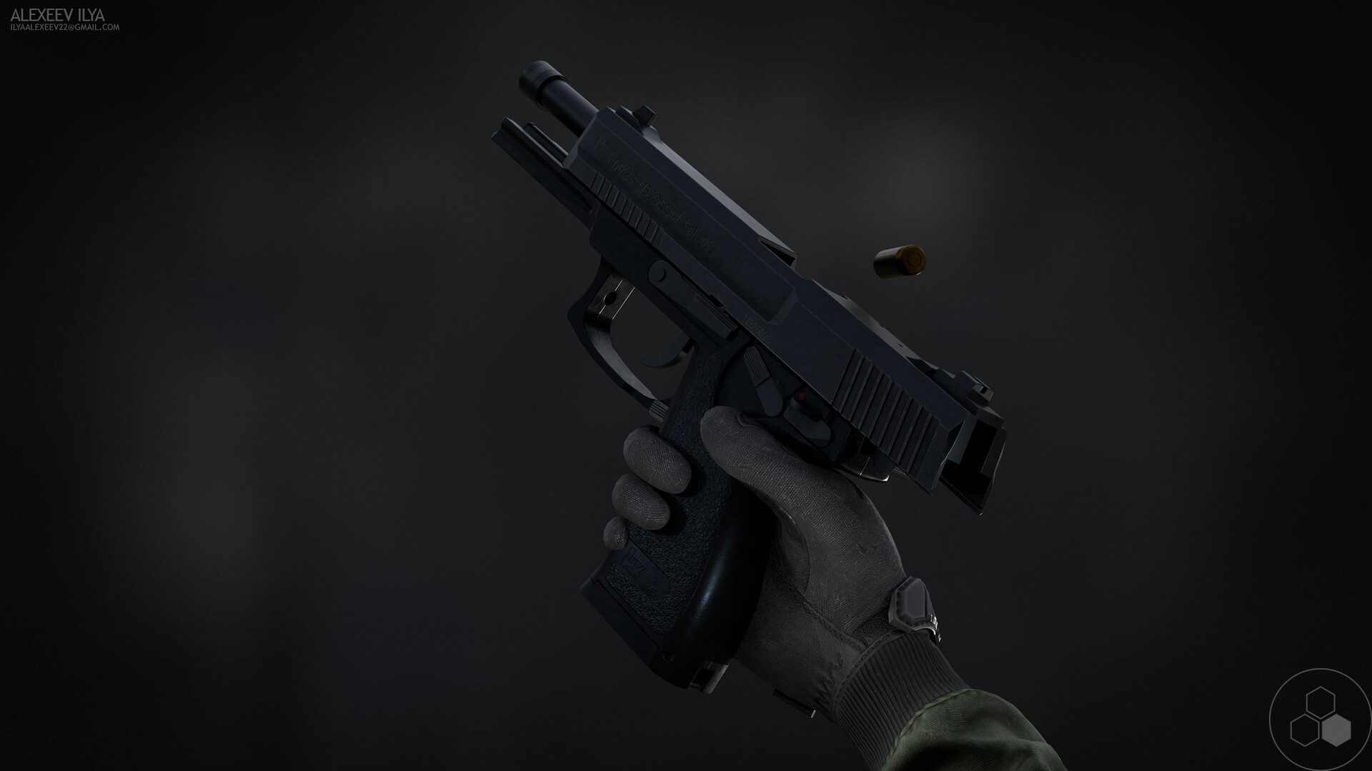 ArtStation - MK23 SOCOM