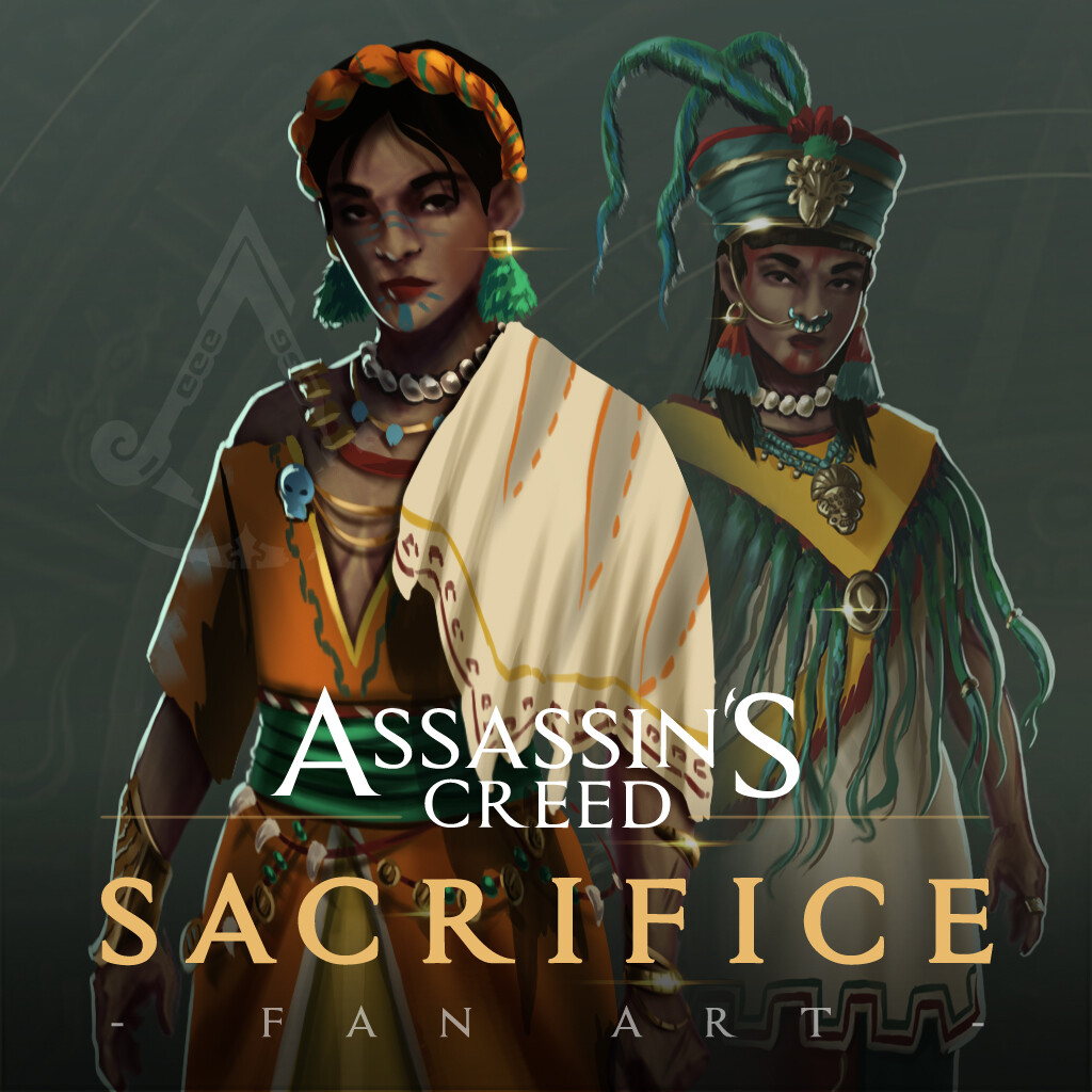 ArtStation - Assassin's Creed Sacrifice (Fan Art) - La Malinche