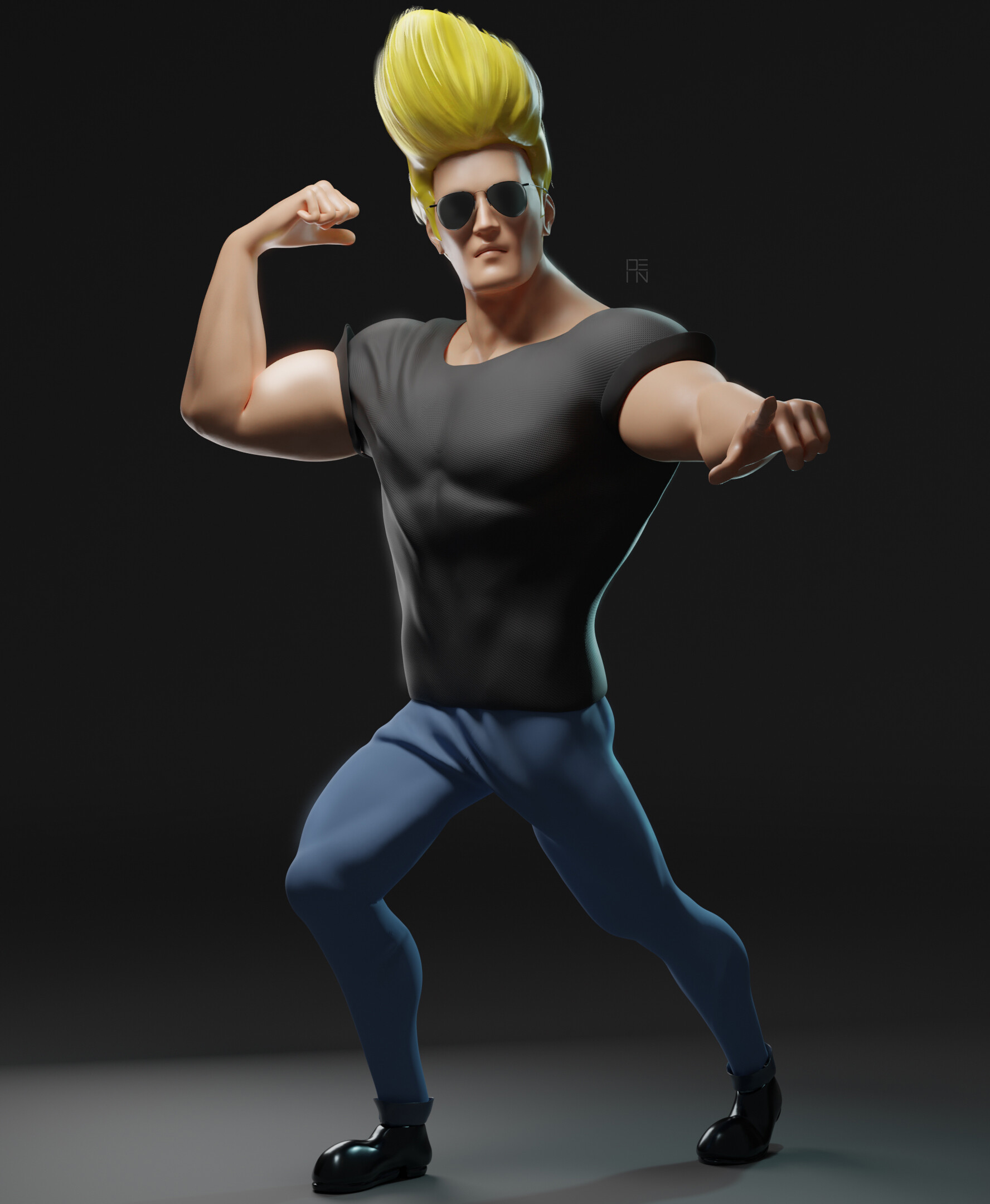 ArtStation - Johnny Bravo