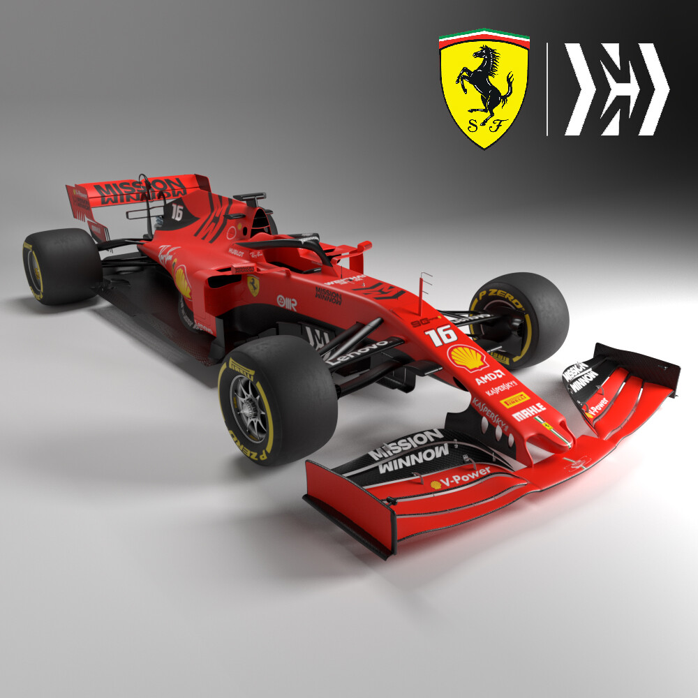 Artstation - Ferrari F1 Sf90