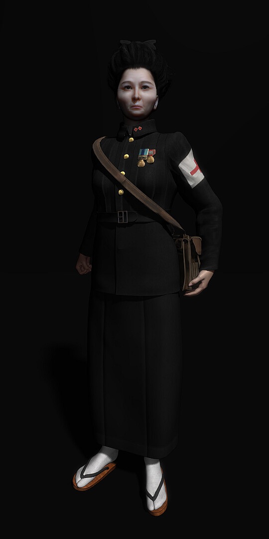 ArtStation - Japan Medical Service Officer 1942-45