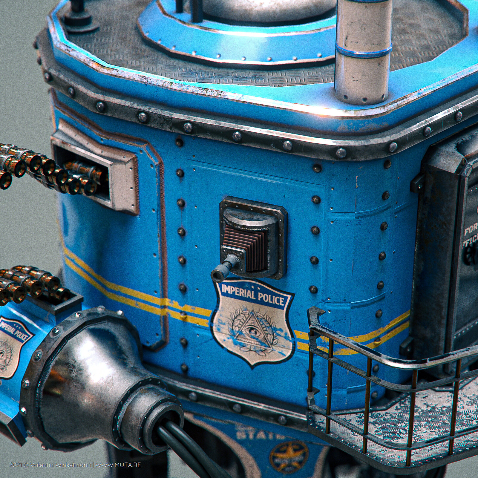 T200 Imperial Mech - Imperial Police