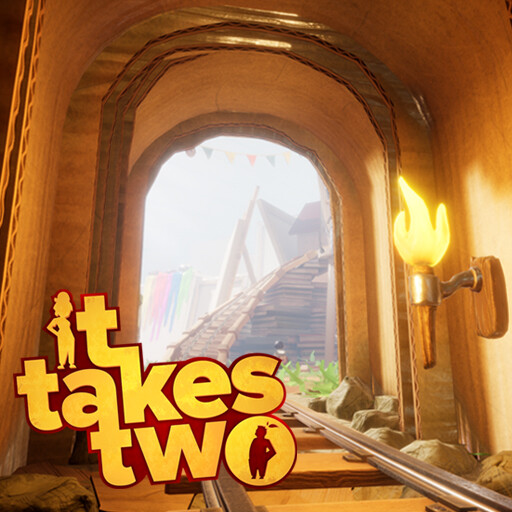 ArtStation - It takes two - Cardboard Castle