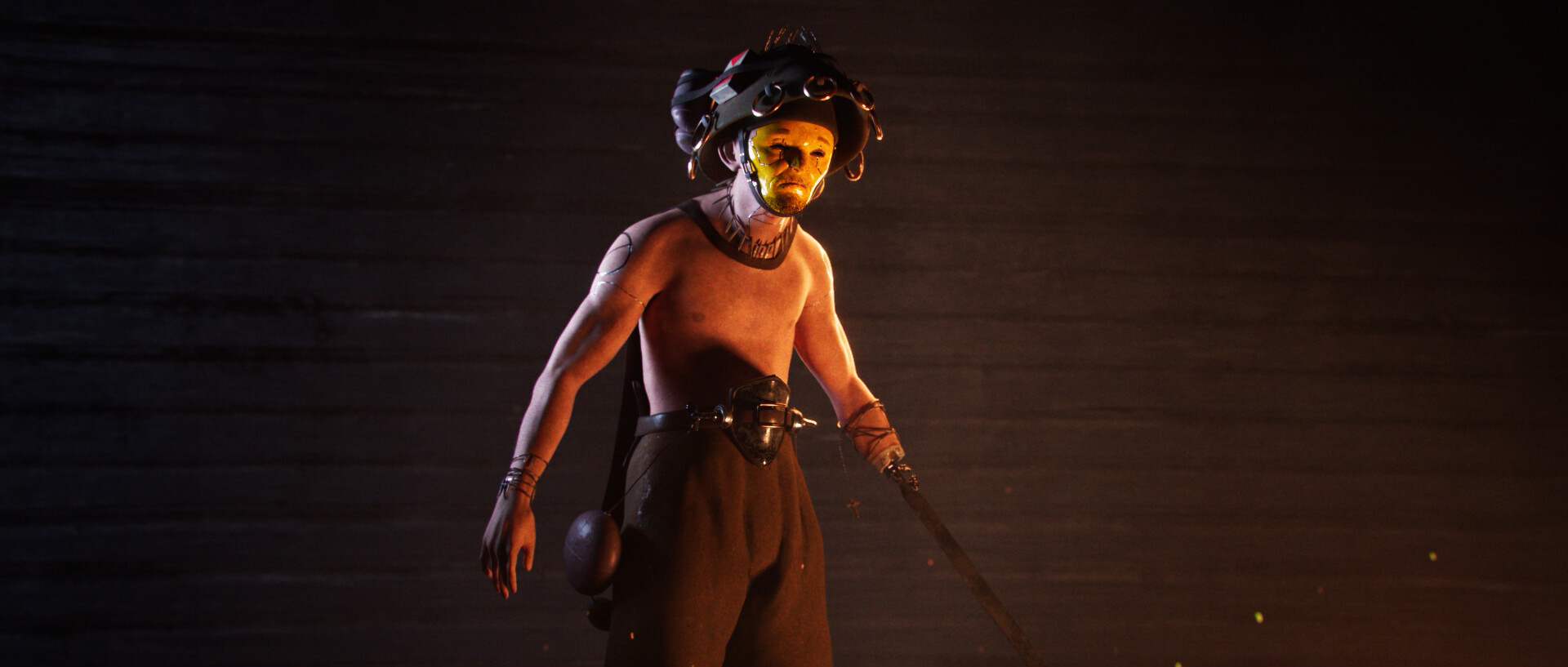 ArtStation The Fish Assassin 3D character