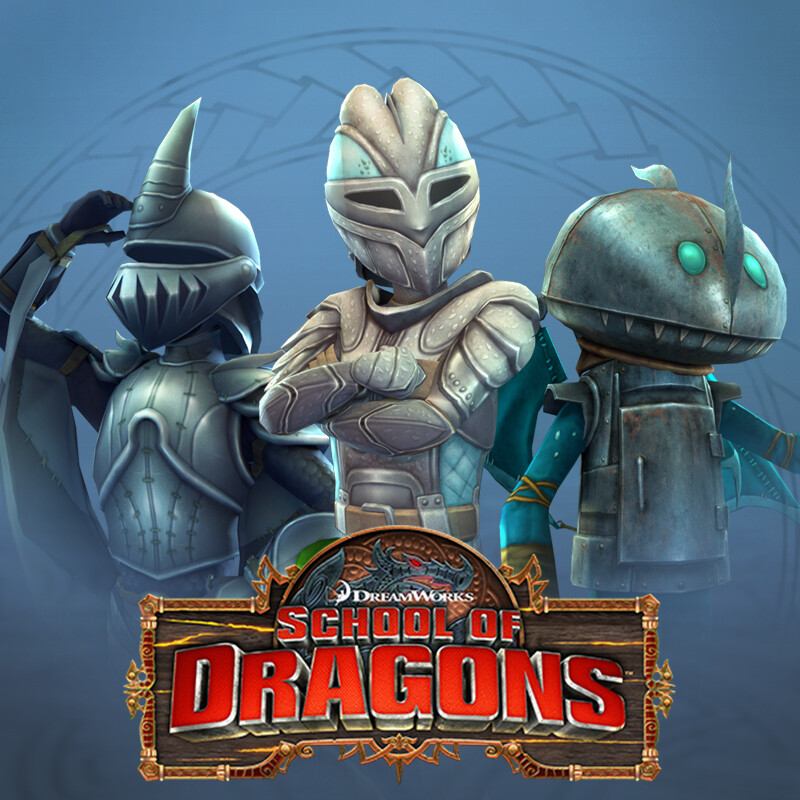 School of Dragons - Metal Flightsuit Set