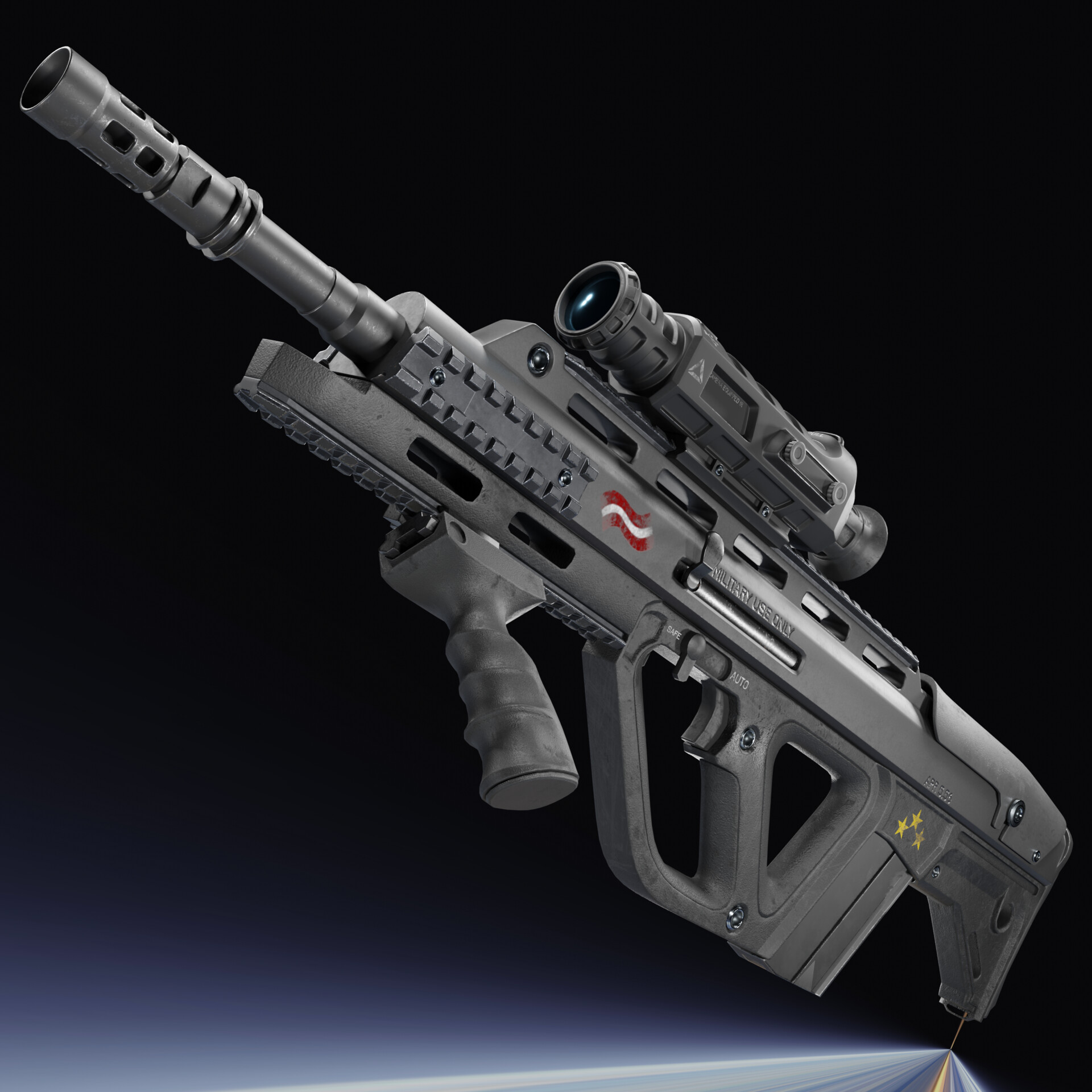 ArtStation - Bullpup Rifle for FMP