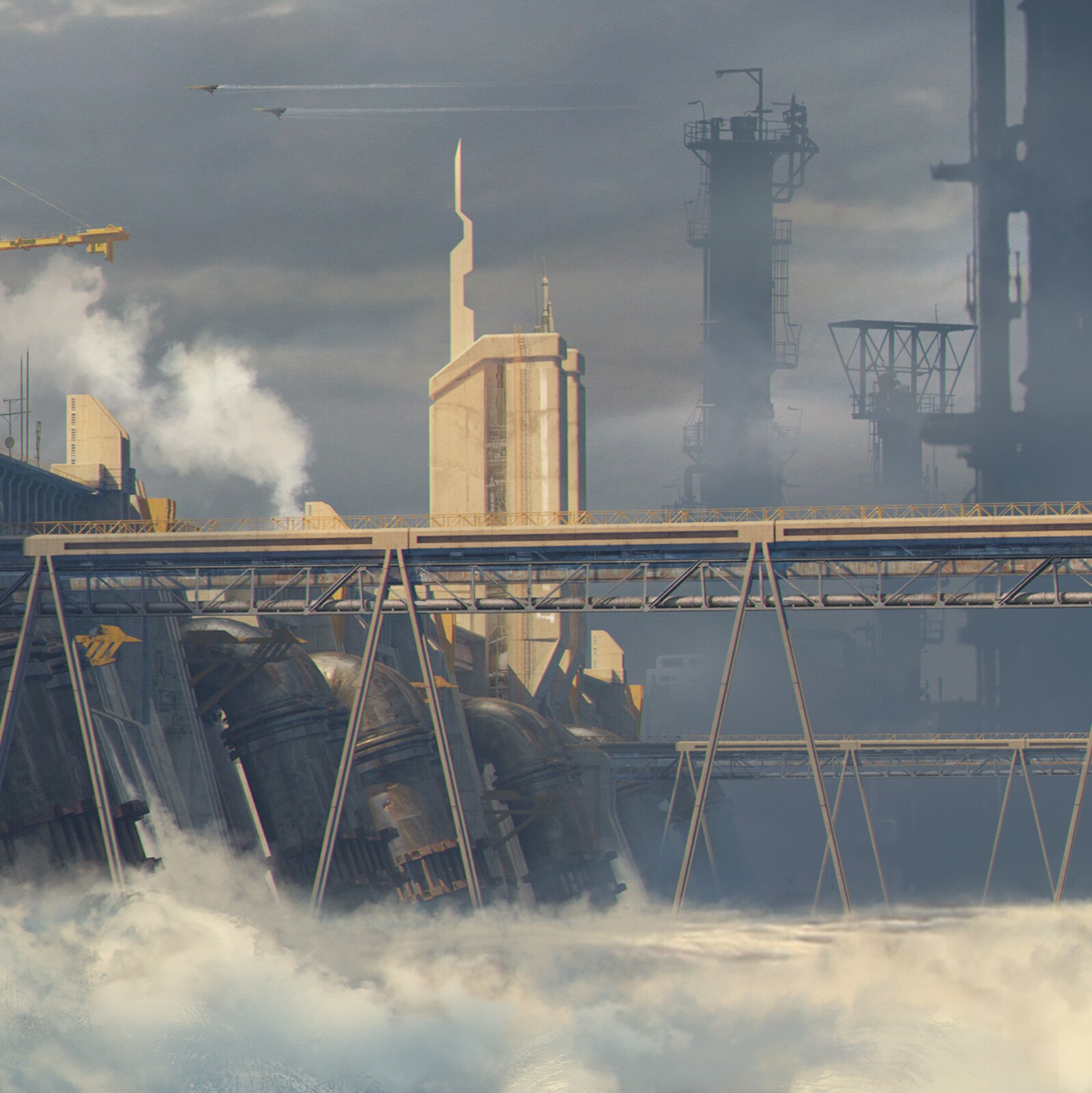 ArtStation - Cloud dam