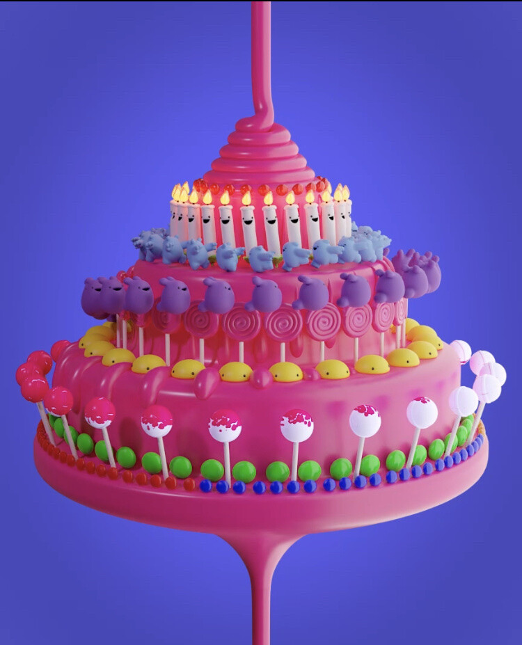 ArtStation Zoetrope Cake