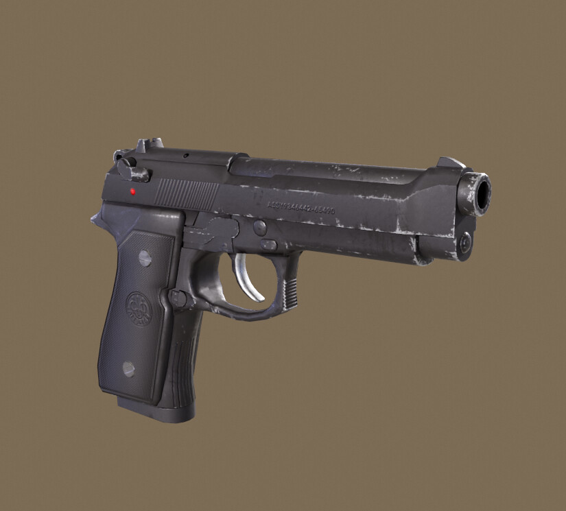 Artstation - Beretta 92.