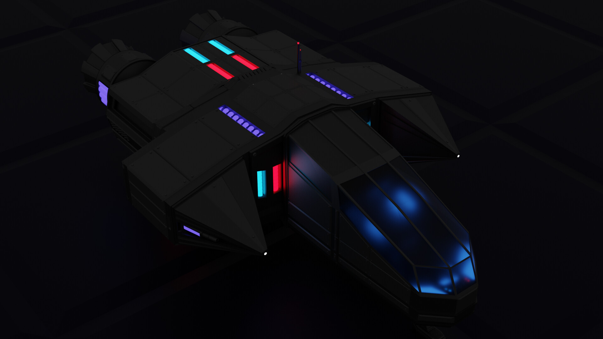ArtStation - SpaceShip for my game