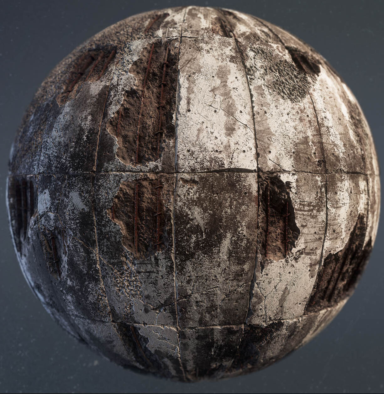 ArtStation - Concrete Blocks Material Asset - Substance Designer