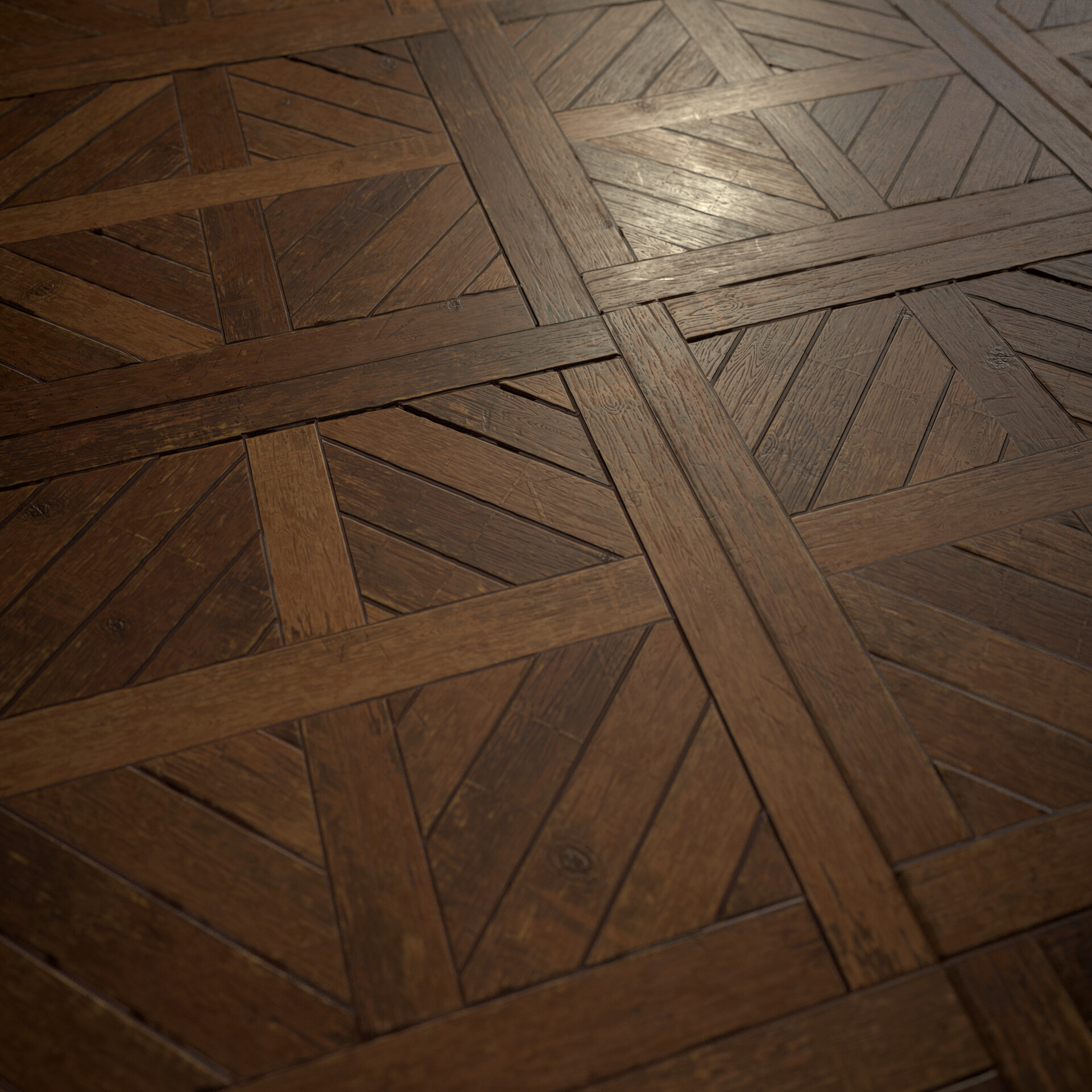 ArtStation - French Wood Flooring