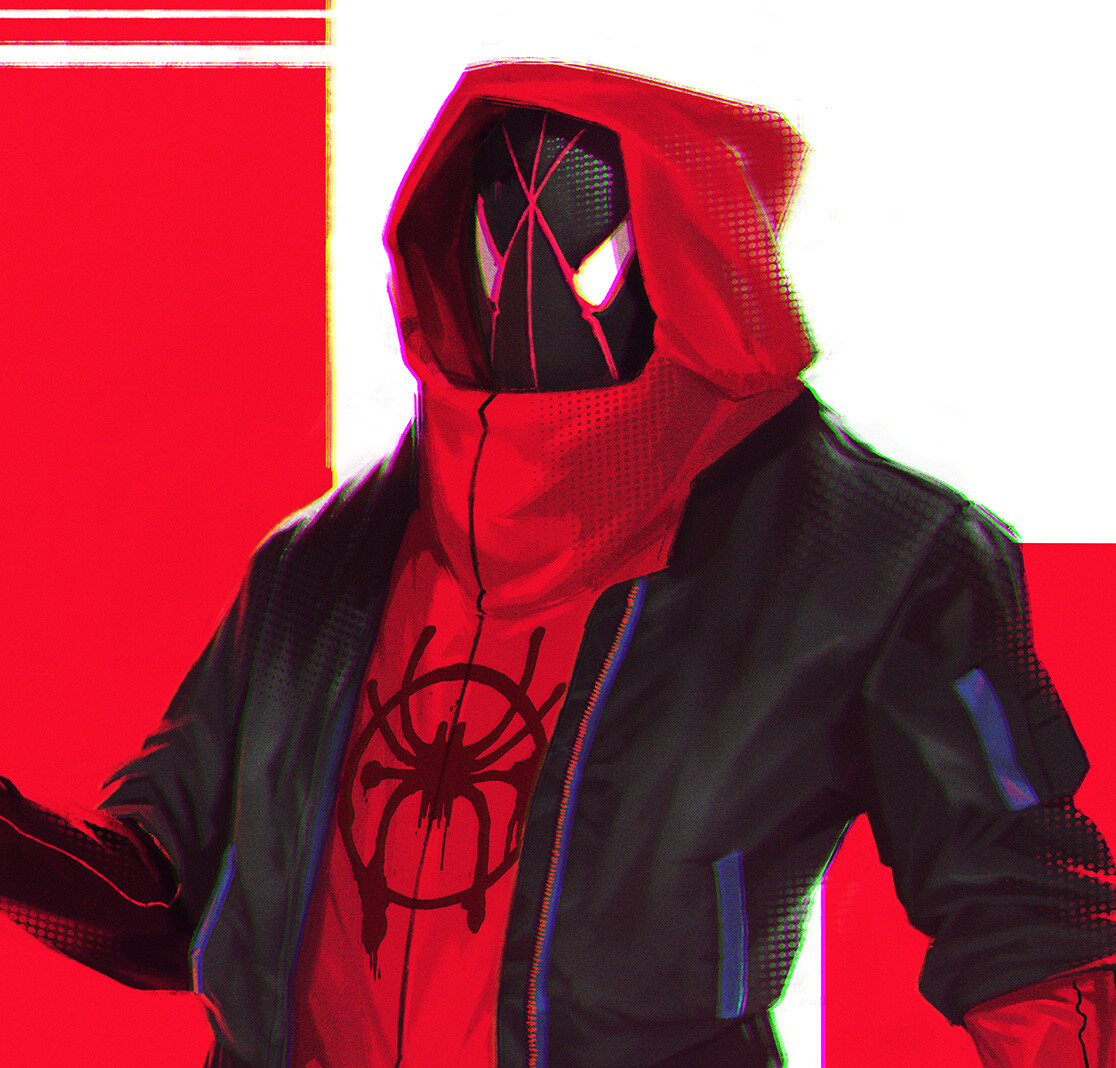 ArtStation - Spiderman-Miles Morales