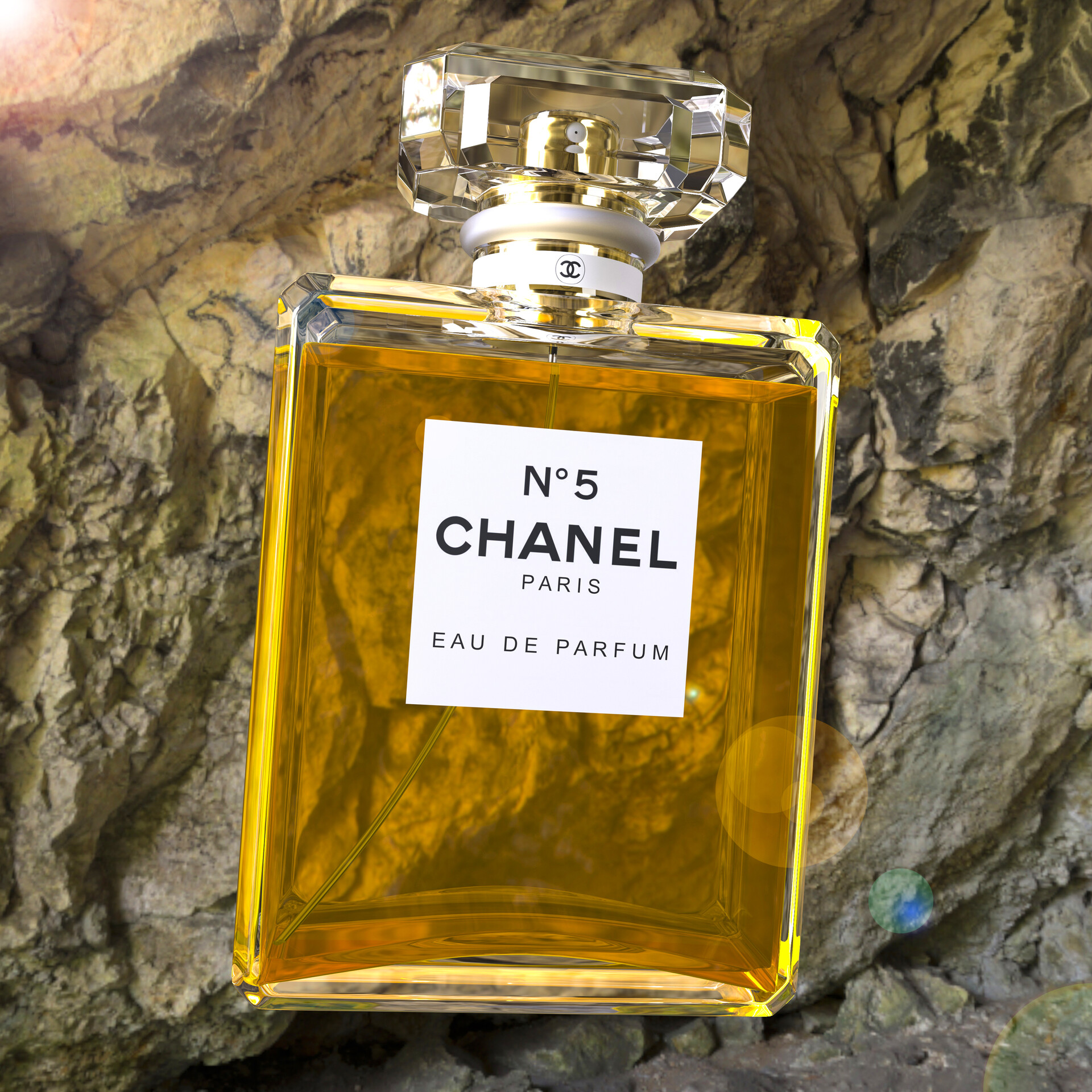ArtStation - Chanel No.5 Perfume Bottle