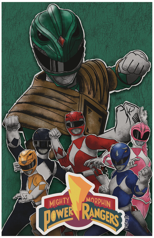 ArtStation - Mighty Morphin Power Rangers Design 1