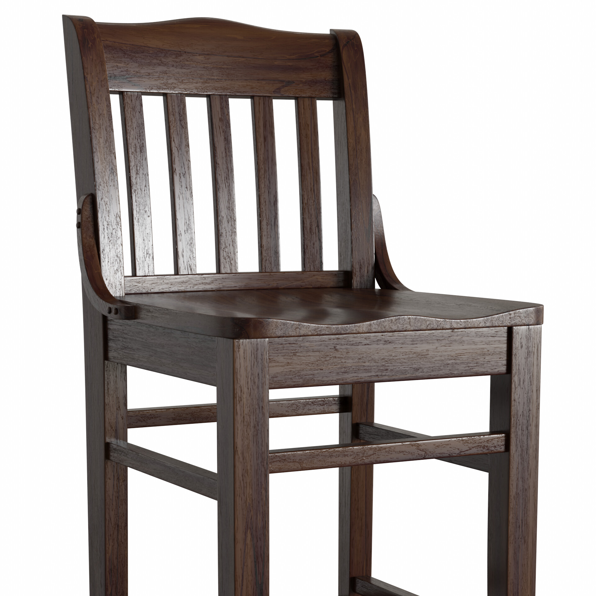 ArtStation H&D Schoolhouse Bar Stool (Model 8235B) (Blender model)