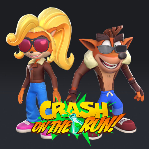King Crash Bandicoot: On the Run! Art Blast - ArtStation Magazine