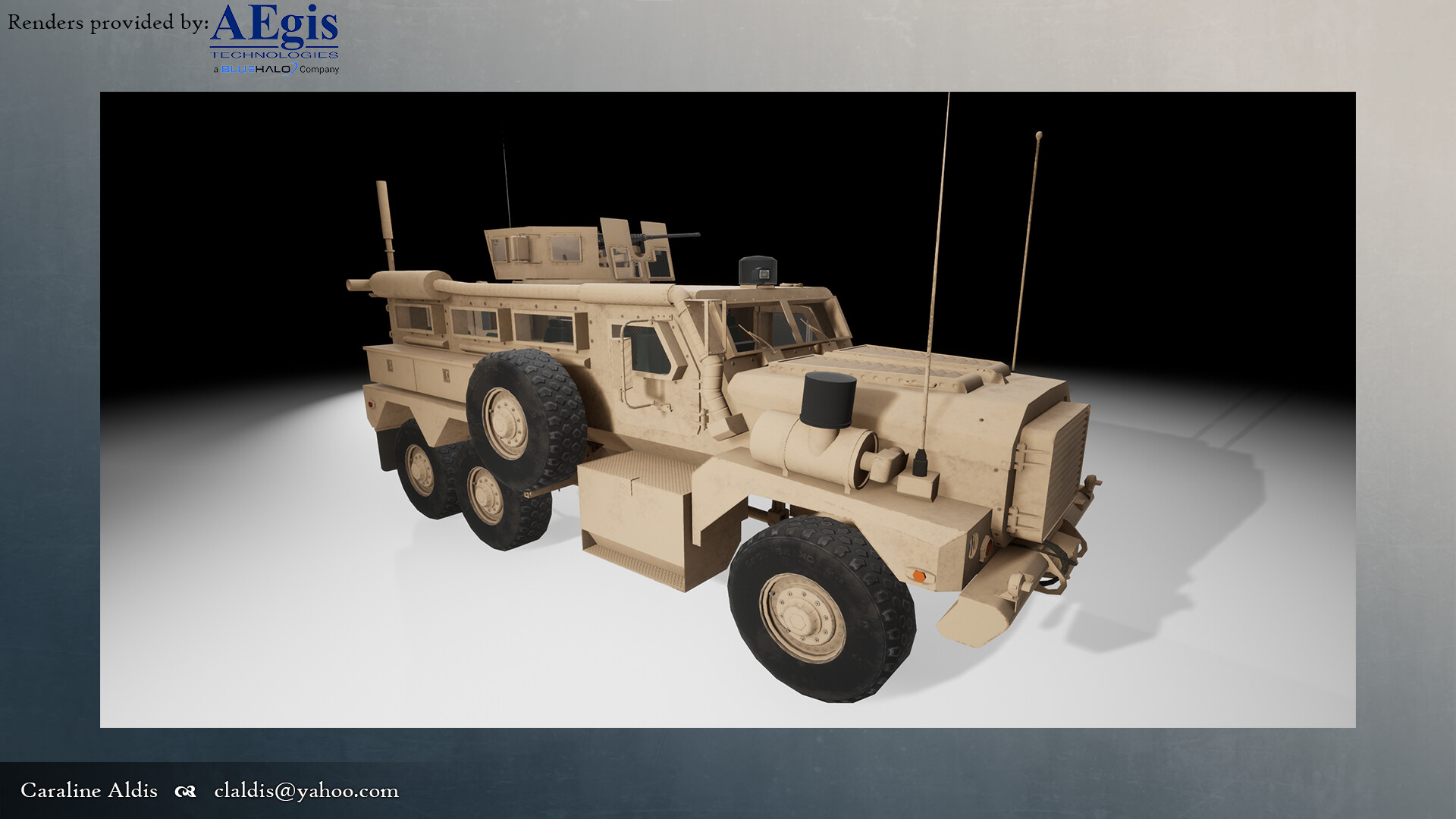 ArtStation - Cougar MRAP Cat 2