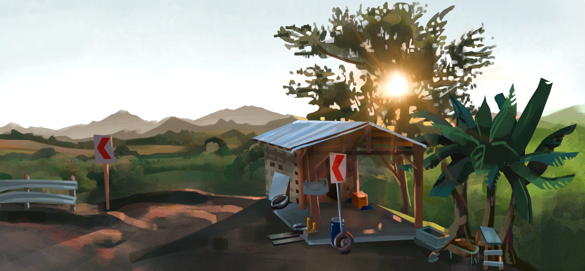 ArtStation - Scenery studies