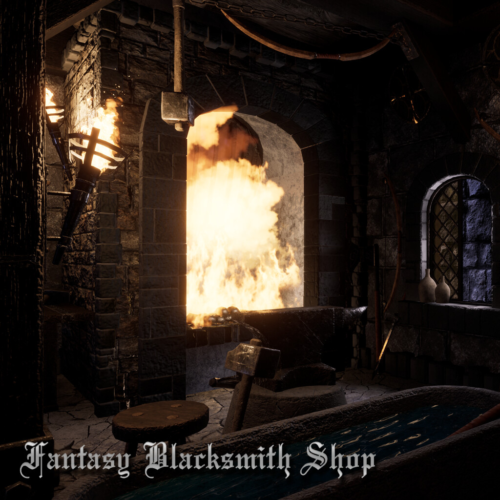 fantasy blacksmith
