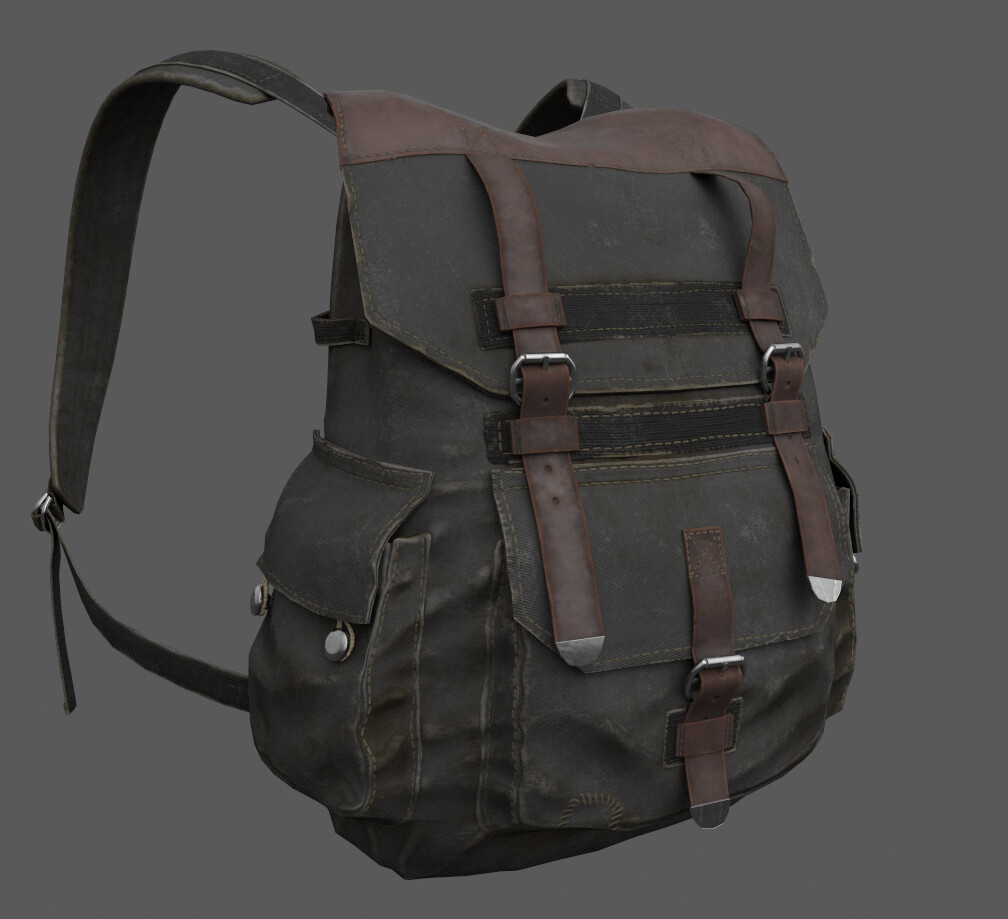 ArtStation - Unannounced project asset - Backpack