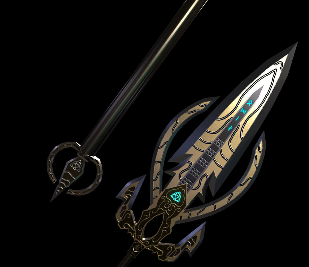 ArtStation - Gungnir - Odin's Spear