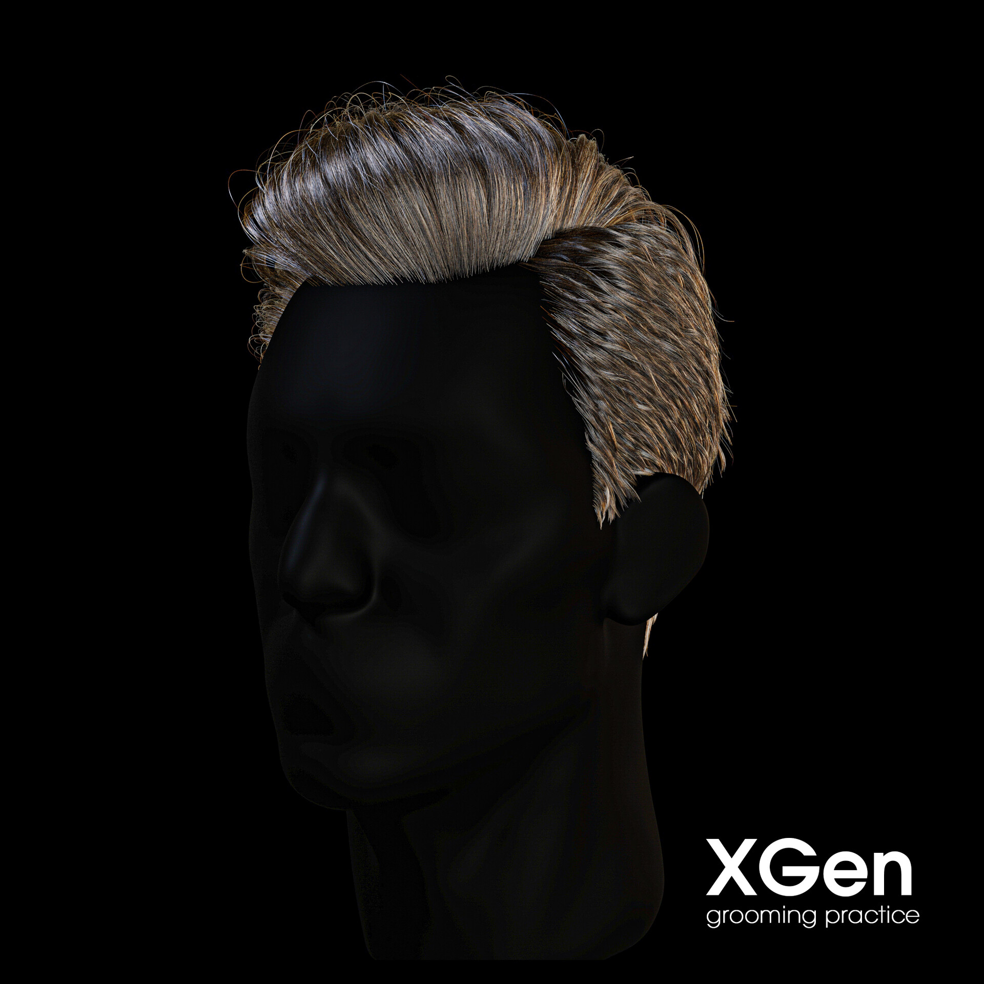 ArtStation - Grooming practice - Xgen