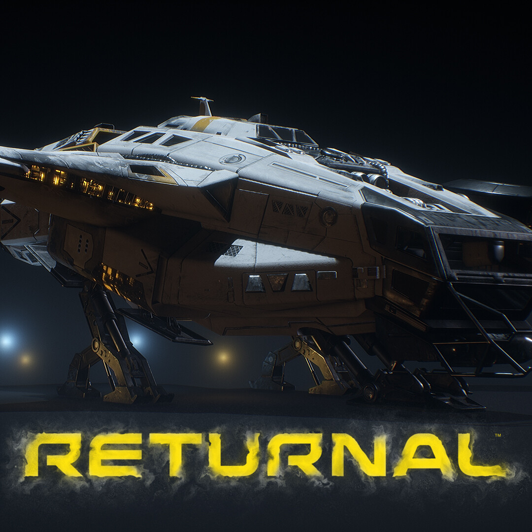 returnal spaceship model