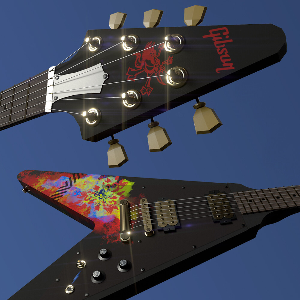 ArtStation - Gibson Guitars