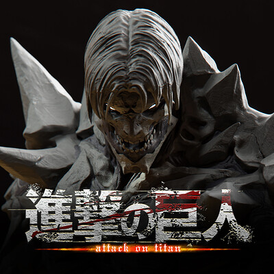 ArtStation - Beast Titan OC 3D (Shingeki no Kyojin)