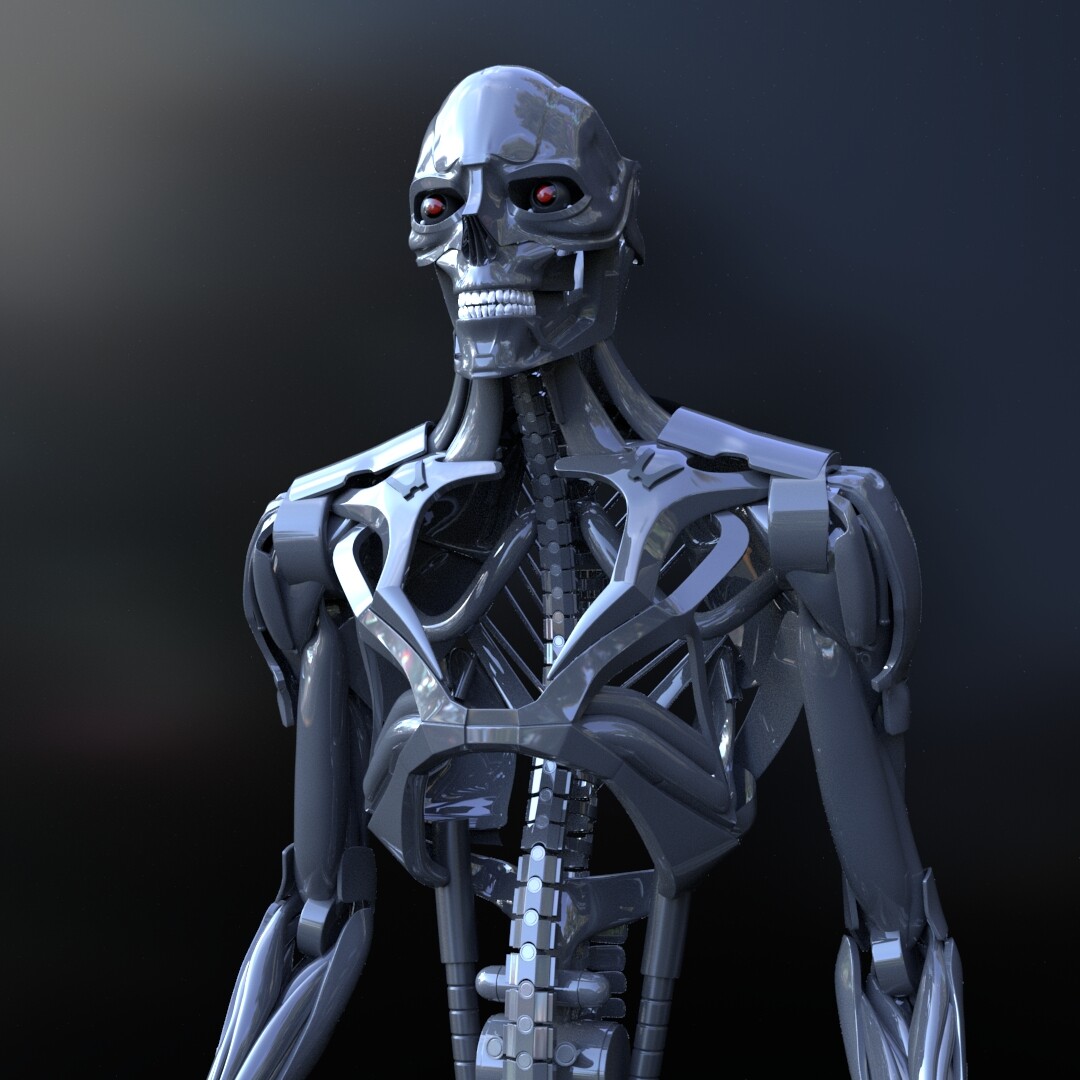 Artstation - Robot From Terminator